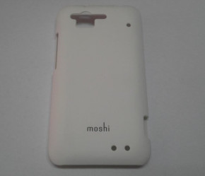 Твърд предпазен гръб MOSHI за HTC Rhyme G20 бял